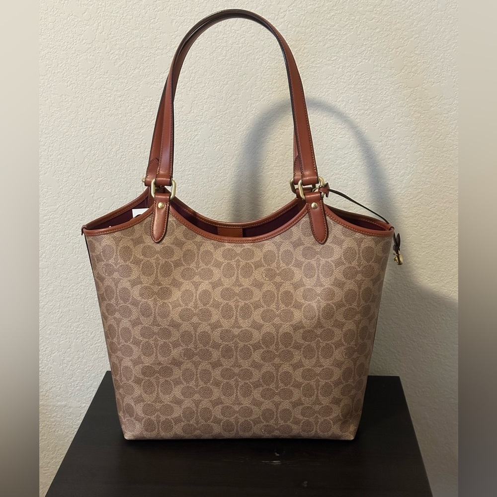 Coach Signature Day Tote. Brand new with tags!